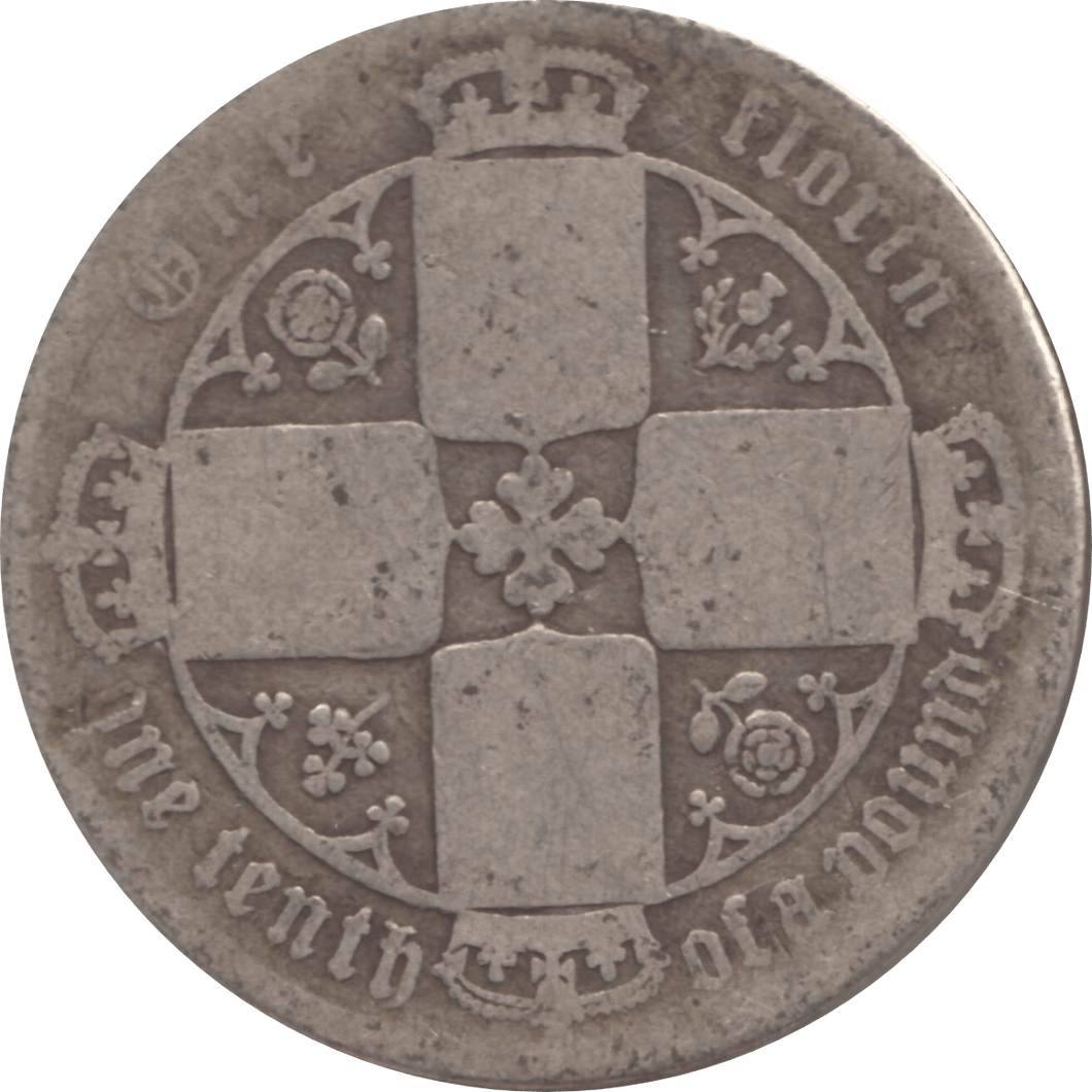 1873 FLORING ( FAIR ) DIE 106 - Florin - Cambridgeshire Coins