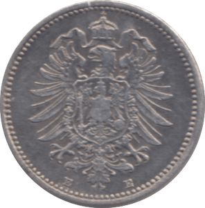1873 GERMANY SILVER 20 PFENNIG - SILVER WORLD COINS - Cambridgeshire Coins