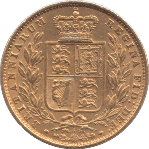 1873 GOLD SOVEREIGN ( EF ) DIE 3 - Sovereign - Cambridgeshire Coins