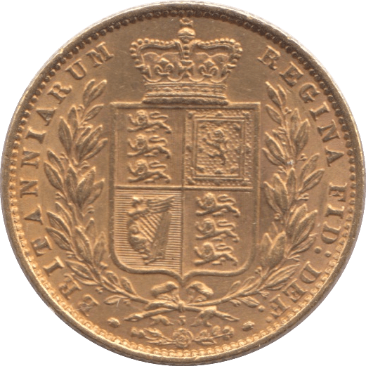 1873 GOLD SOVEREIGN ( EF ) DIE 3 - Sovereign - Cambridgeshire Coins