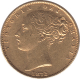 1873 GOLD SOVEREIGN ( EF ) DIE 3 - Sovereign - Cambridgeshire Coins