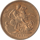 1873 GOLD SOVEREIGN ( GVF ) MELBOURNE MINT - Sovereign - Cambridgeshire Coins