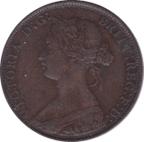 1873 HALFPENNY ( EF ) - Halfpenny - Cambridgeshire Coins
