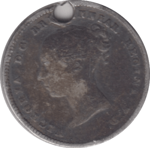 1873 MAUNDY FOURPENCE ( FINE ) 24 HOLED - Maundy Coins - Cambridgeshire Coins