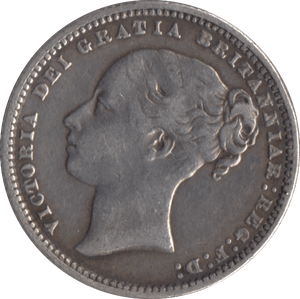 1873 ONE SHILLING ( GF ) DIE 135 - Shilling - Cambridgeshire Coins