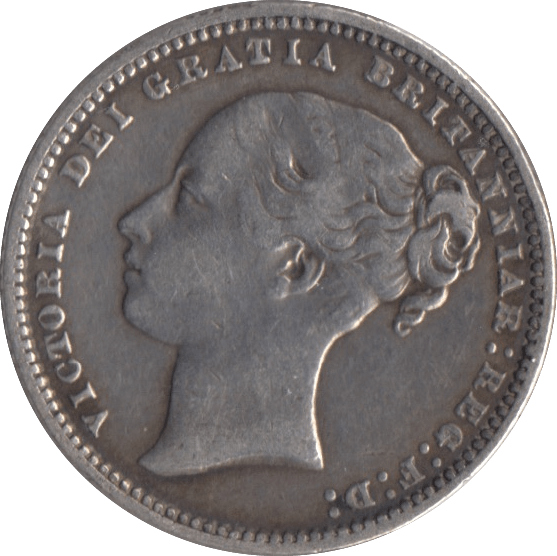 1873 ONE SHILLING ( GF ) DIE 135 - Shilling - Cambridgeshire Coins