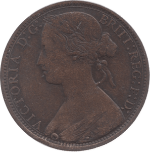 1873 PENNY ( FINE ) 7 - Penny - Cambridgeshire Coins