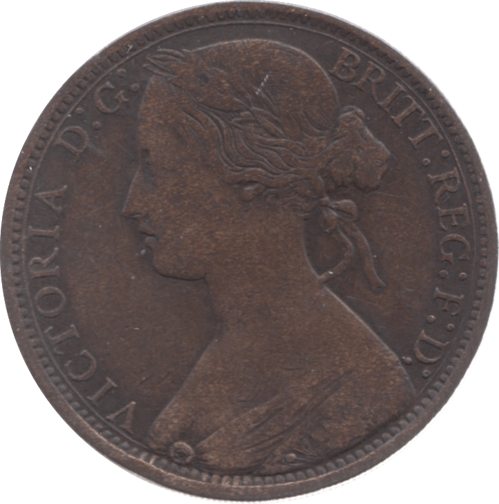 1873 PENNY ( FINE ) 7 - Penny - Cambridgeshire Coins