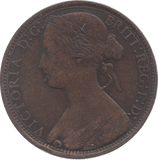 1873 PENNY ( FINE ) 7 - Penny - Cambridgeshire Coins