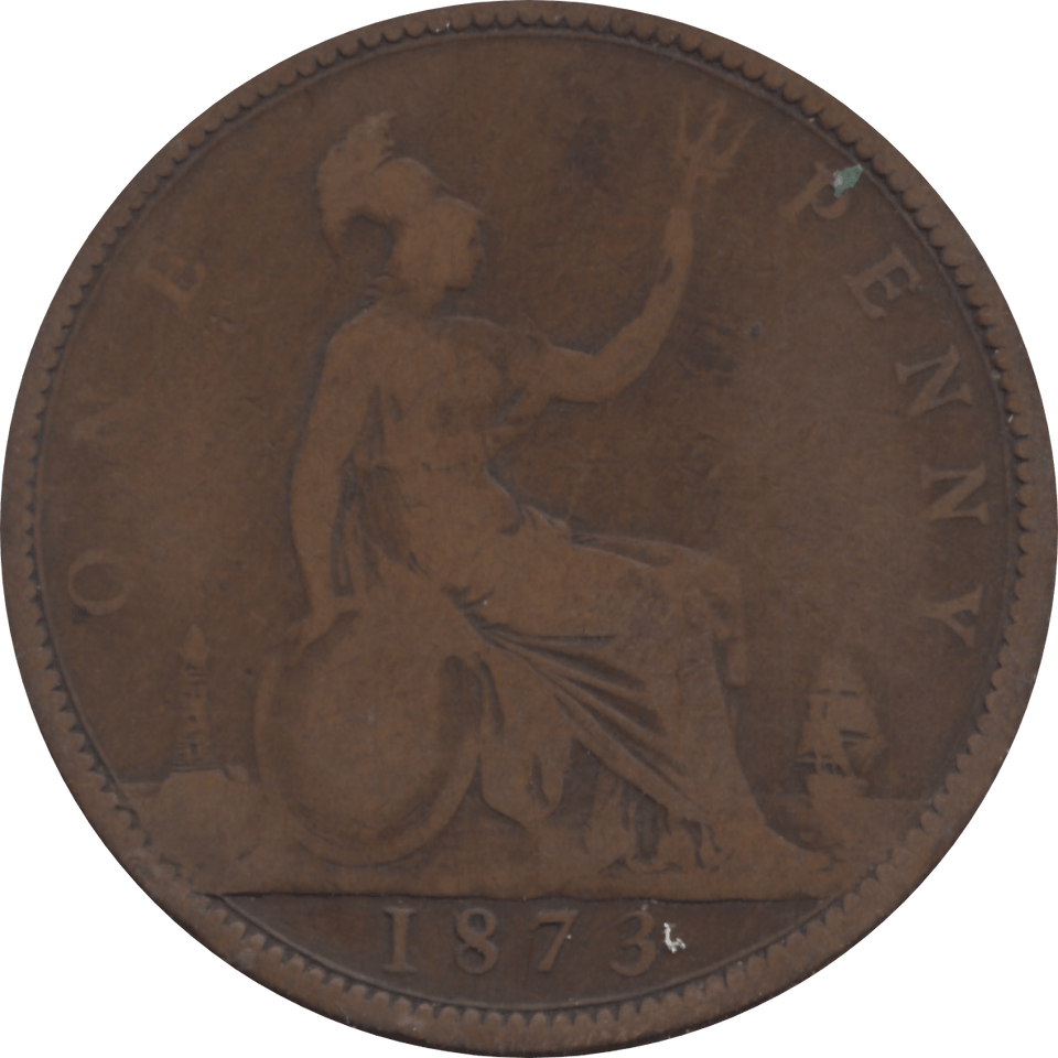 1873 PENNY ( NF ) 2 29 - Penny - Cambridgeshire Coins