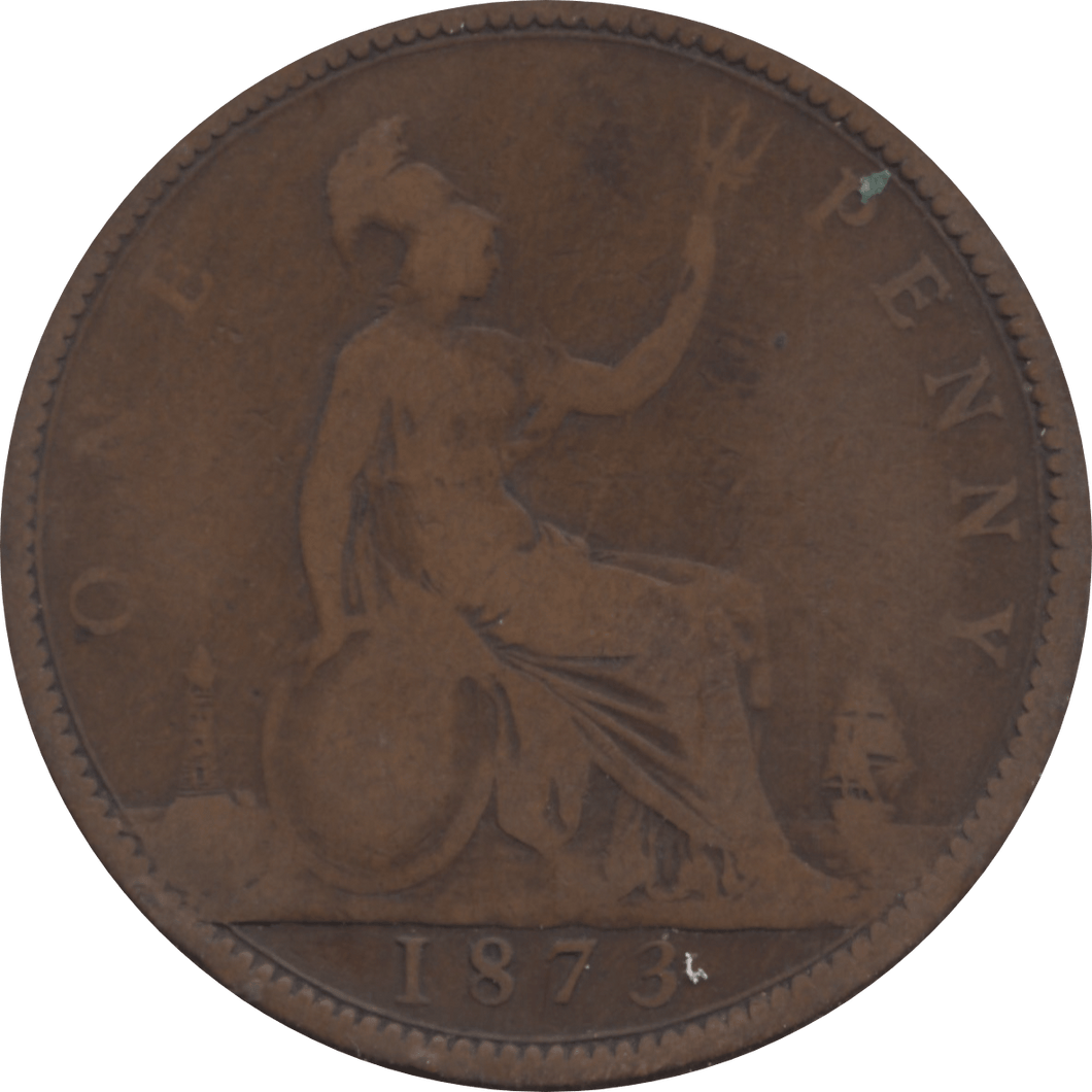 1873 PENNY ( NF ) 2 29 - Penny - Cambridgeshire Coins