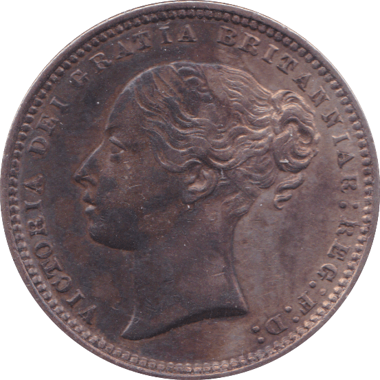 1873 SHILLING ( AUNC ) DIE 102 - Shilling - Cambridgeshire Coins