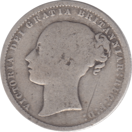 1873 SHILLING ( FAIR ) 20 DIE I - Shilling - Cambridgeshire Coins
