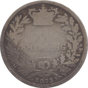 1873 SHILLING ( FAIR ) DIE 135 - Shilling - Cambridgeshire Coins