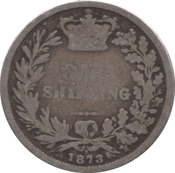 1873 SHILLING ( FAIR ) DIE 9 - Sixpence - Cambridgeshire Coins