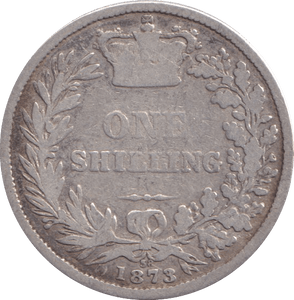 1873 SHILLING ( FAIR ) - Shilling - Cambridgeshire Coins
