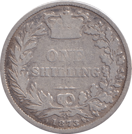 1873 SHILLING ( FAIR ) - Shilling - Cambridgeshire Coins