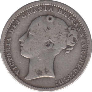 1873 SHILLING ( FINE ) DIE 132 - SHILLING - Cambridgeshire Coins