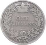 1873 SHILLING ( FINE ) DIE 34 - Shilling - Cambridgeshire Coins