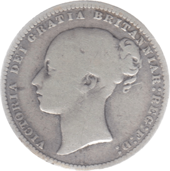 1873 SHILLING ( FINE ) DIE 34 - Shilling - Cambridgeshire Coins