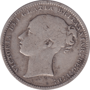 1873 SHILLING ( FINE ) - Shilling - Cambridgeshire Coins
