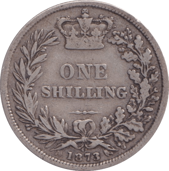 1873 SHILLING ( FINE ) - Shilling - Cambridgeshire Coins