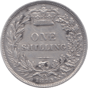 1873 SHILLING ( GVF ) DIE 101 - Shilling - Cambridgeshire Coins