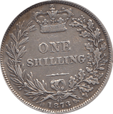 1873 SHILLING ( GVF ) DIE 40 - Shilling - Cambridgeshire Coins