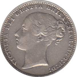 1873 SHILLING ( GVF ) DIE 40 - Shilling - Cambridgeshire Coins