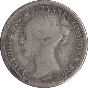 1873 SILVER THREEPENCE ( FAIR ) - Threepence - Cambridgeshire Coins