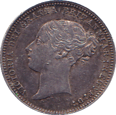 1873 SIXPENCE ( AUNC ) - Sixpence - Cambridgeshire Coins