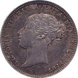 1873 SIXPENCE ( AUNC ) - Sixpence - Cambridgeshire Coins
