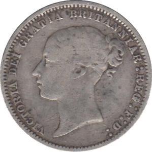 1873 SIXPENCE ( F) 7 - Sixpence - Cambridgeshire Coins