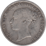 1873 SIXPENCE ( F) 7 - Sixpence - Cambridgeshire Coins