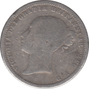 1873 SIXPENCE ( FAIR ) - Sixpence - Cambridgeshire Coins