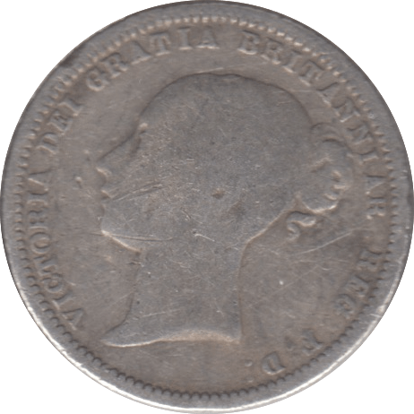 1873 SIXPENCE ( FAIR ) - Sixpence - Cambridgeshire Coins