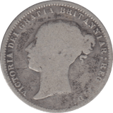 1873 SIXPENCE ( FAIR ) - Sixpence - Cambridgeshire Coins