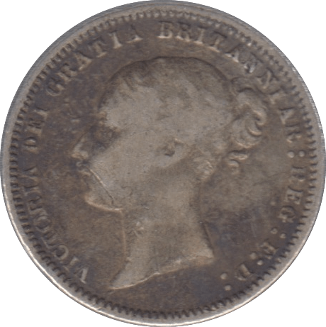 1873 SIXPENCE ( FINE ) DIE 19 - Sixpence - Cambridgeshire Coins