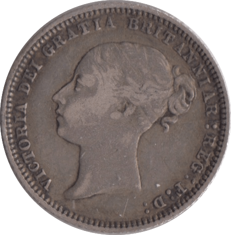 1873 SIXPENCE ( GF ) - Sixpence - Cambridgeshire Coins