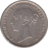 1873 SIXPENCE ( GVF ) DIE 6 - Sixpence - Cambridgeshire Coins