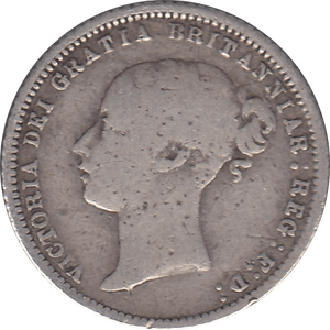 1873 SIXPENCE ( NF ) - Sixpence - Cambridgeshire Coins