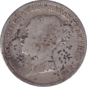 1873 SIXPENCE ( NF ) - Sixpence - Cambridgeshire Coins