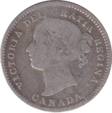 1874 10 CENTS CANADA - WORLD COINS - Cambridgeshire Coins