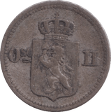 1874 10 ORE NORWAY - WORLD COINS - Cambridgeshire Coins