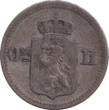 1874 10 ORE NORWAY - WORLD COINS - Cambridgeshire Coins