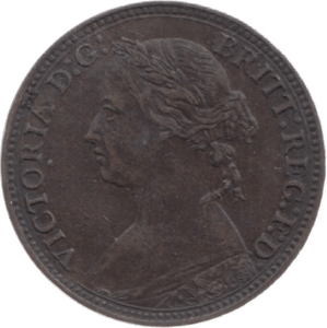 1874 FARTHING ( EF ) 23 - Farthing - Cambridgeshire Coins
