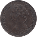 1874 FARTHING ( EF ) 23 - Farthing - Cambridgeshire Coins