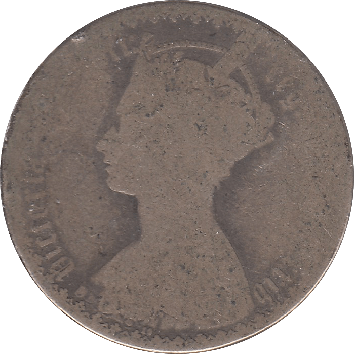 1874 FLORIN ( FAIR ) DIE 10 - Florin - Cambridgeshire Coins