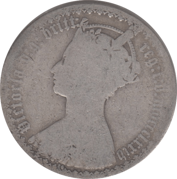 1874 FLORIN ( FAIR ) DIE 14 - Florin - Cambridgeshire Coins