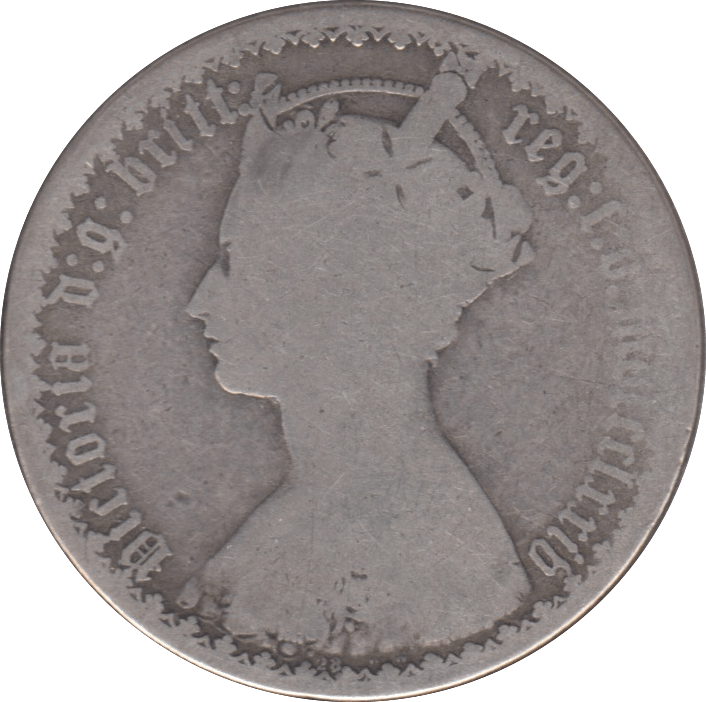 1874 FLORIN ( FAIR ) DIE 28 - Florin - Cambridgeshire Coins